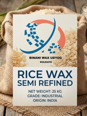 Rice wax Semi Refined